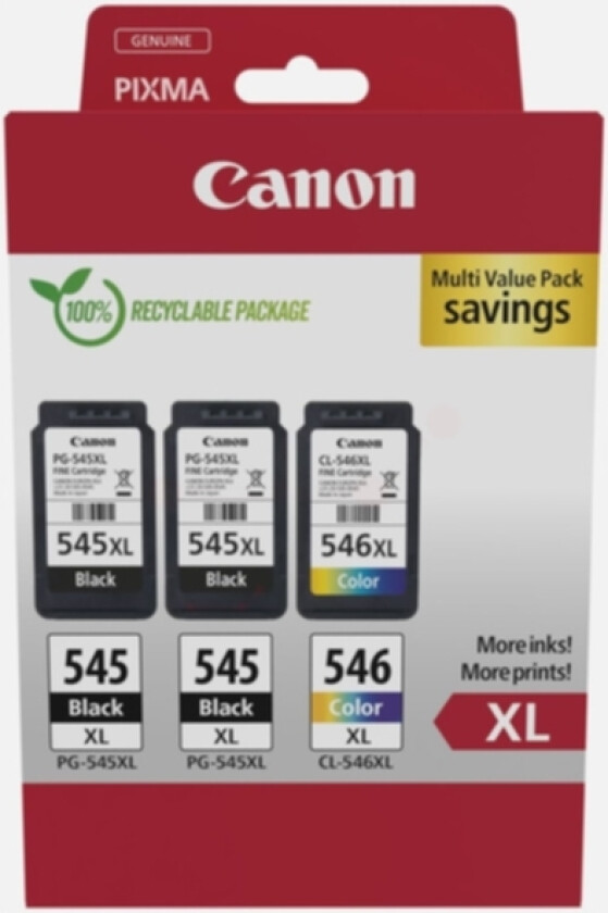 Multipack 2x PG-545XL & CL-546XL