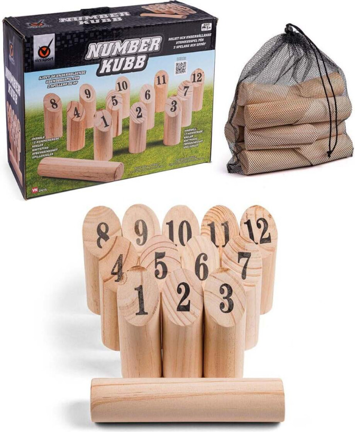 Vini Nummer Kubb Spill
