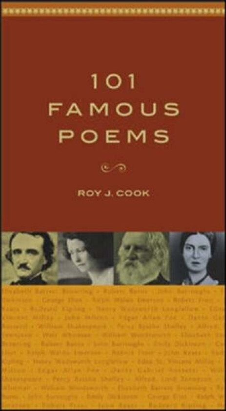 101 Famous Poems av Roy Cook