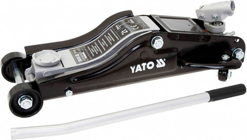 Bilde av Yato YT-1720, Bil, 2000 kg, Mekanisk jekk, 8,9 cm, 35,9 cm, Sort