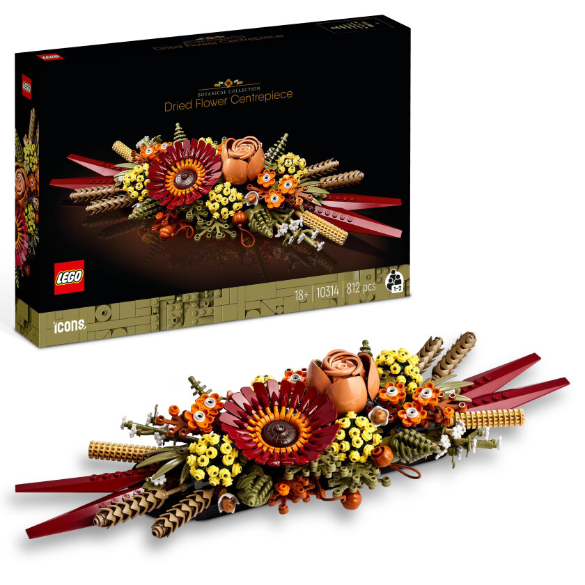 Icons - Dekorasjon med tørkede blomster 10314