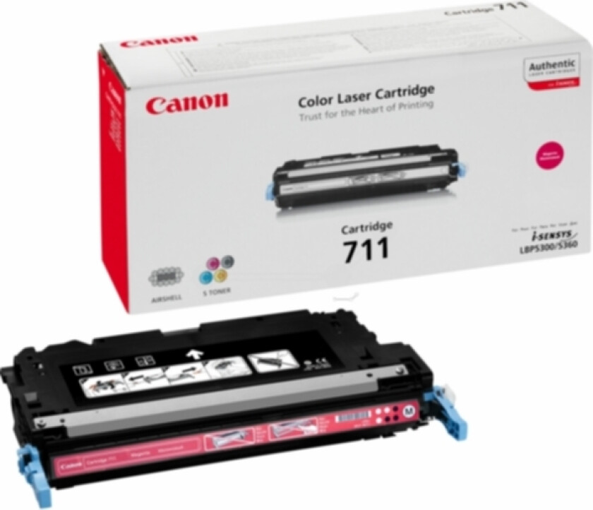 Toner Magenta 711 6k Lbp5300/5360