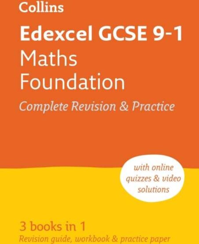 Edexcel GCSE 9-1 Maths Foundation All-in-One Complete Revision and Practice av Collins GCSE