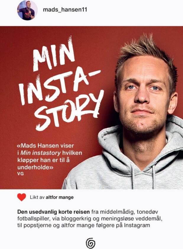 Min instastory av Mads André Hansen, Even Vaa