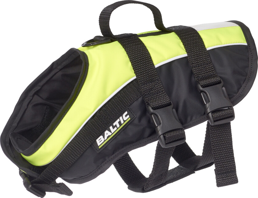 Baltic Mascot Flytevest Hund Gul (XXL)