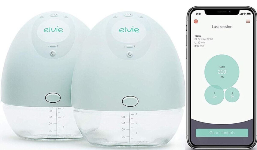 Elvie Pump Double, Elektrisk brystpumpe