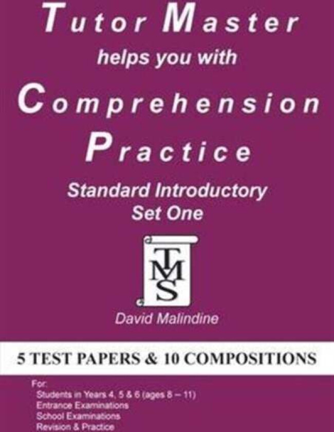 Tutor Master Helps You with Comprehension Practice - Standard Introductory Set One av David Malindine
