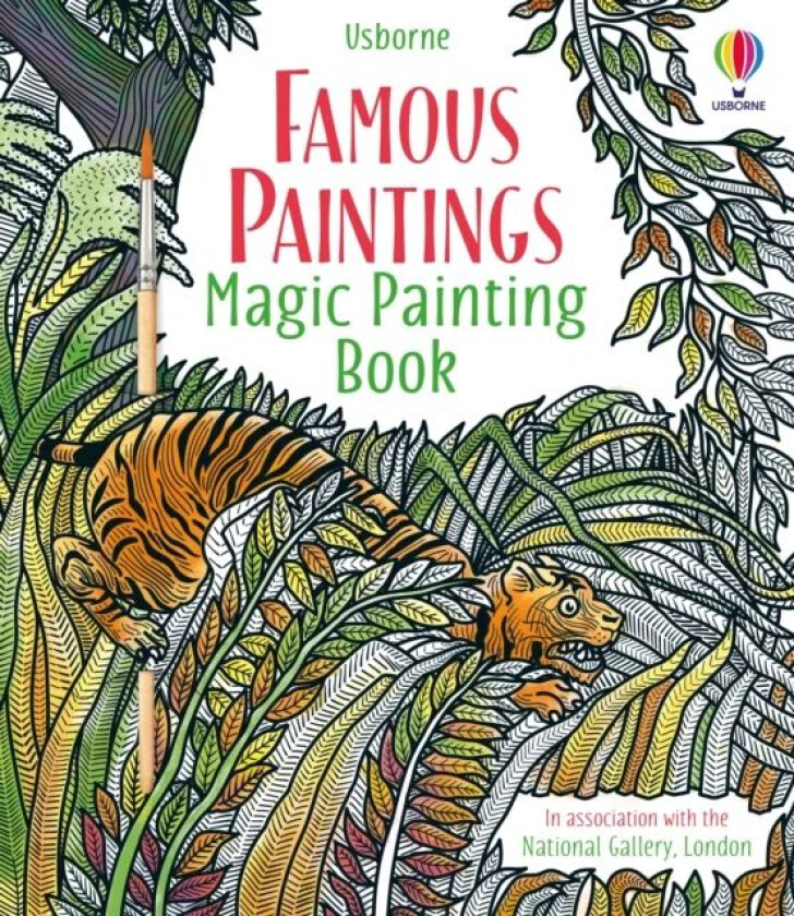 Famous Paintings Magic Painting Book av Rosie Dickins