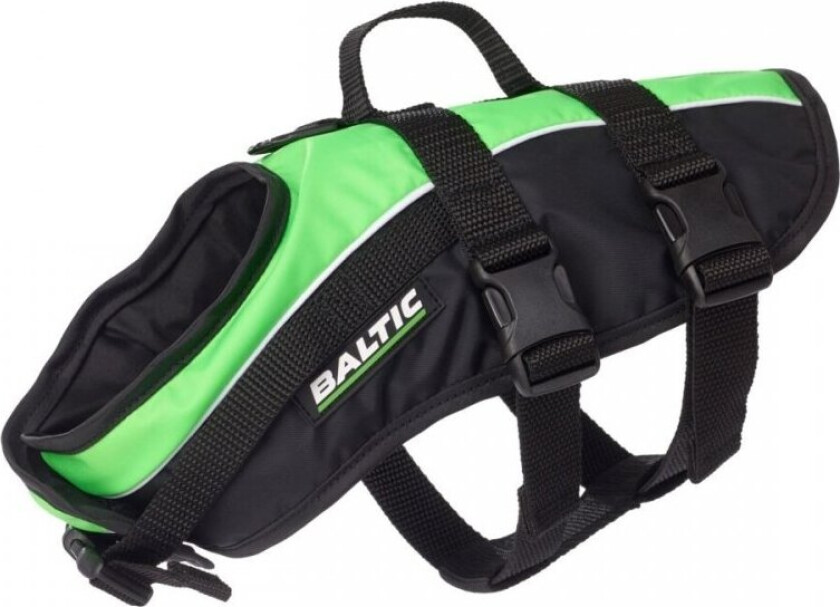 Baltic Mascot Flytevest Hund Grønn (XS)