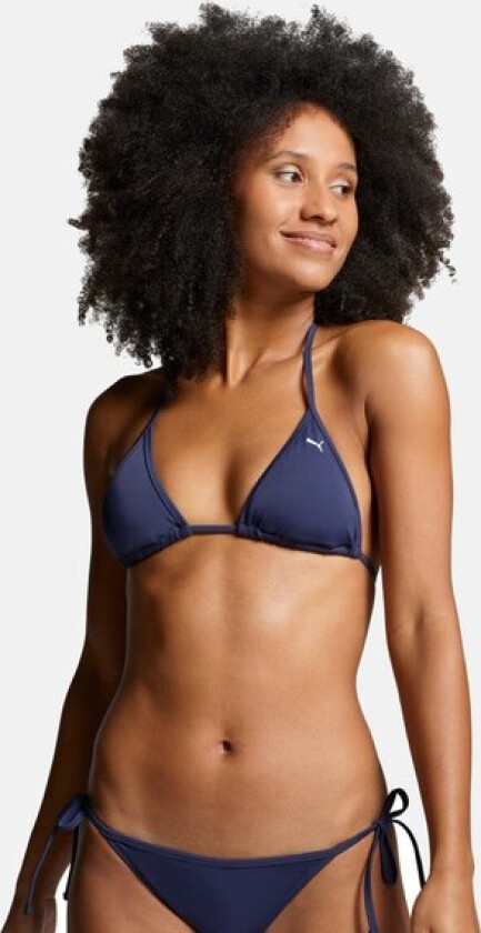 Triangle Bikini Top, bikini dame navy