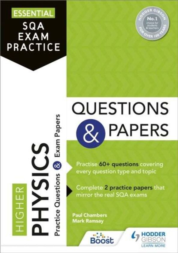 Essential SQA Exam Practice: Higher Physics Questions and Papers av Paul Chambers, Mark Ramsay