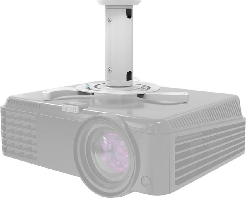 Neomounts BEAMER-C80 - Brakett - full bevegelse - for projektor - hvit - takmonterbar