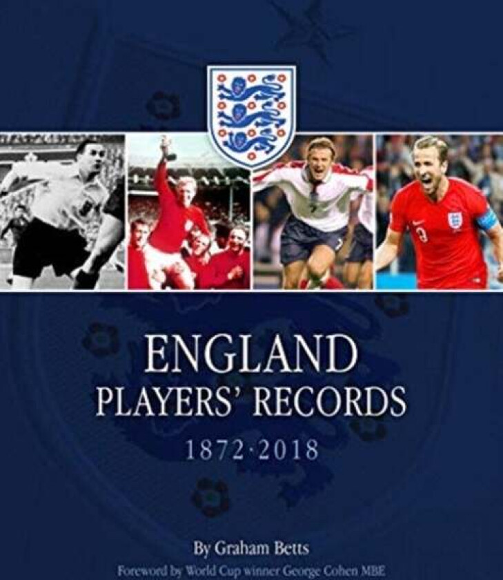 England Players' Records 1872-2020 av Graham Betts