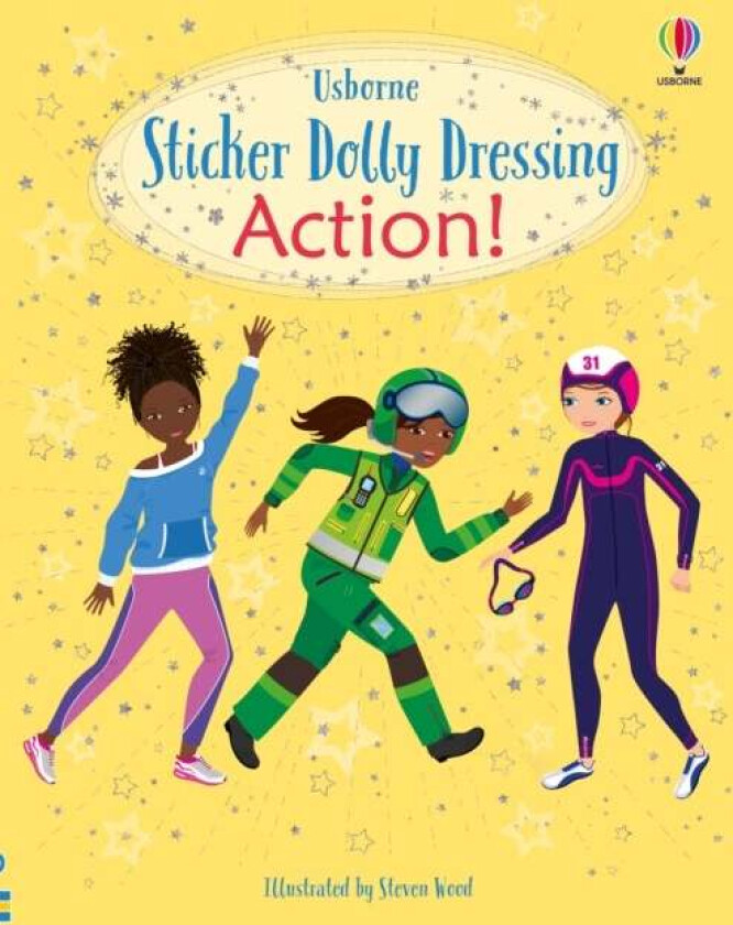 Sticker Dolly Dressing Action! av Fiona Watt