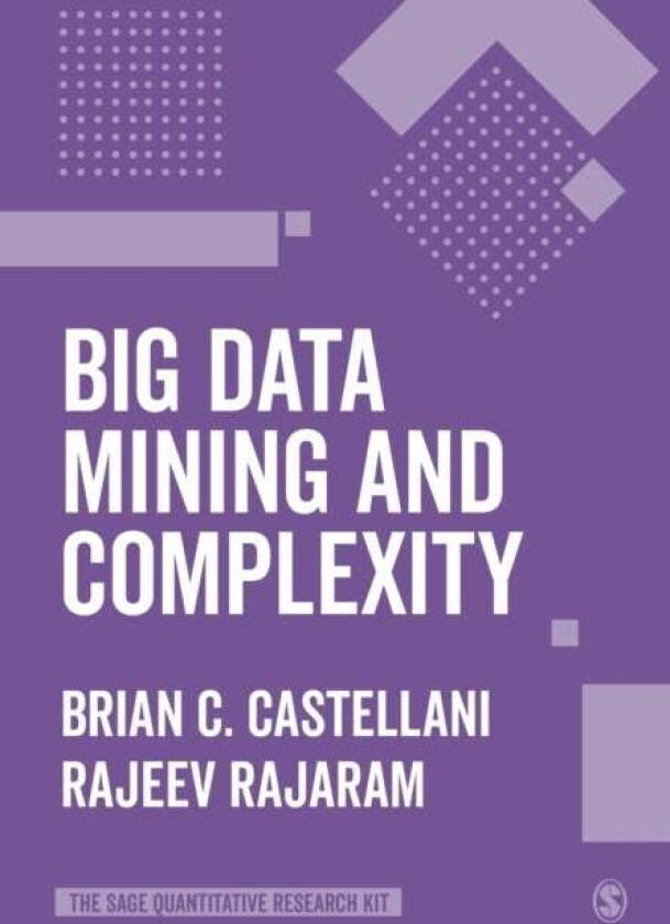 Big Data Mining and Complexity av Brian C. Castellani, Rajeev Rajaram