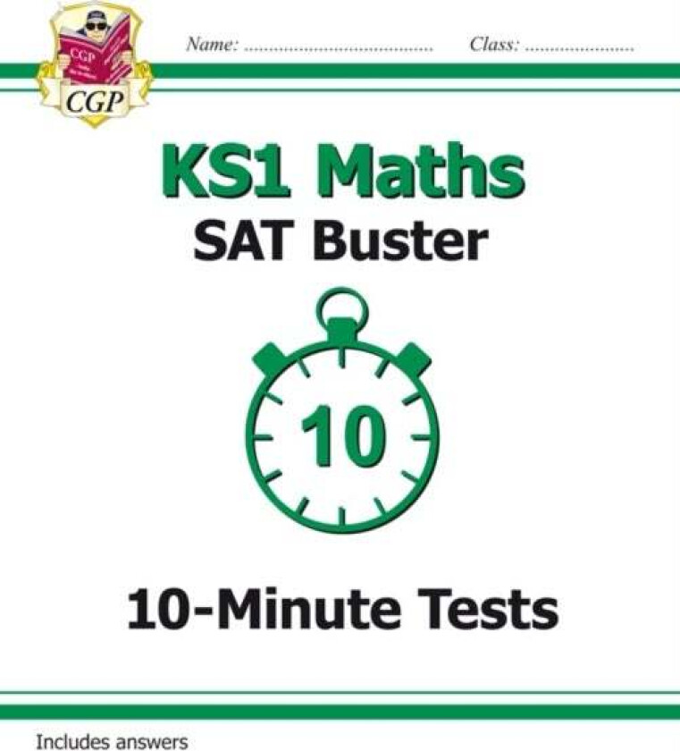 KS1 Maths SAT Buster: 10-Minute Tests (for end of year assessments) av CGP Books