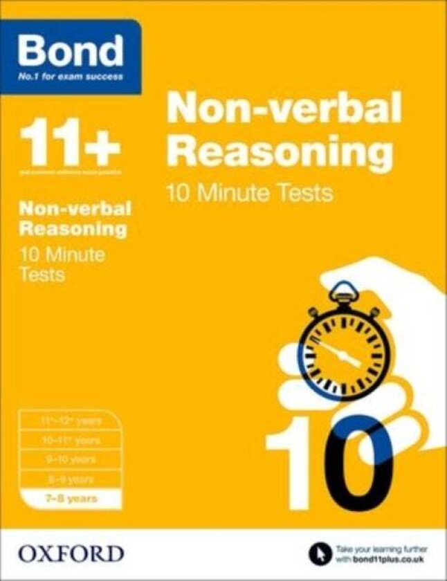 Bond 11+: Non-verbal Reasoning: 10 Minute Tests av Alison Primrose, Bond 11+