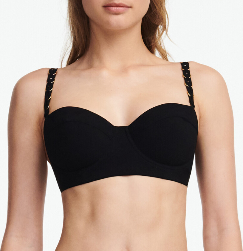 Emblem Bikinitopp Med Bøyle, Farge: Svart, Størrelse: 80C, Kvinner