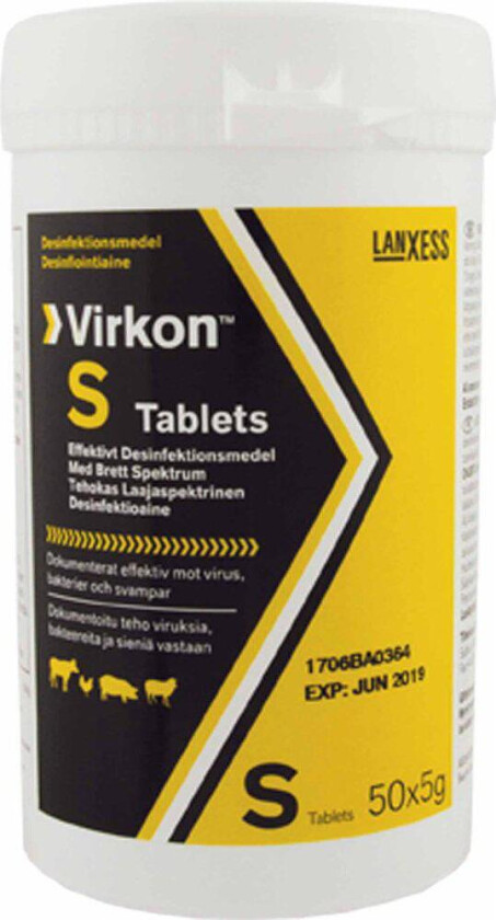 Bilde av S - Desinfeksjonstabletter 50 x 5 g
