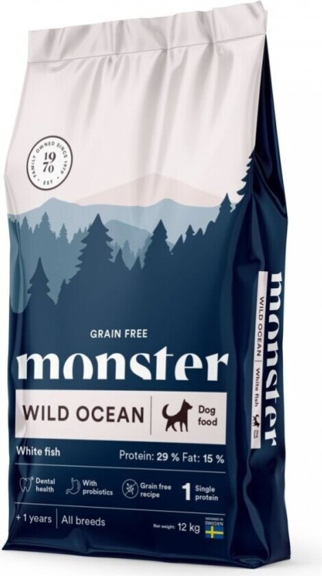 Monster Dog Grain Free Wild Ocean (12 kg)