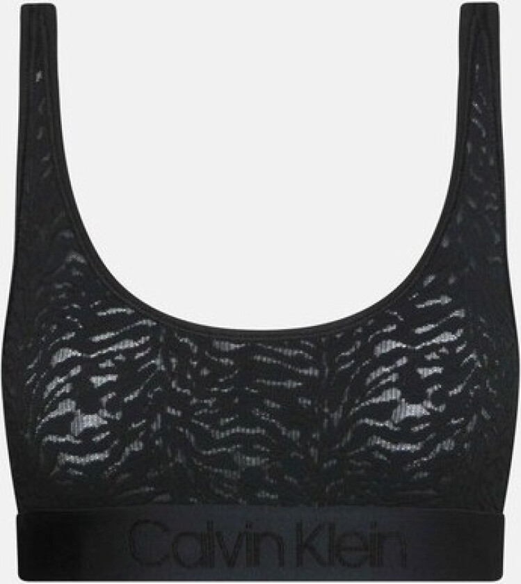 Calvin Unlined Bralette - Intrinsic Black S