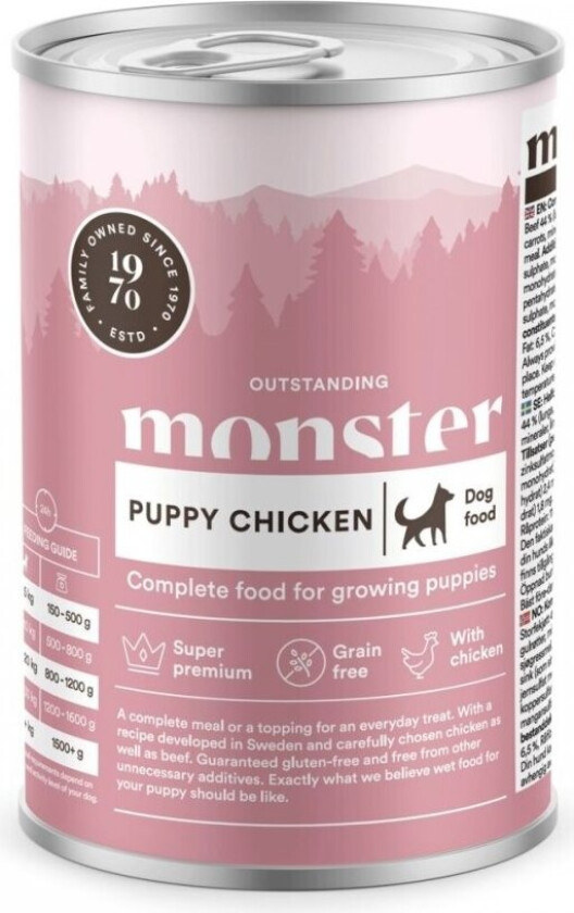 Monster Puppy Chicken 400 g
