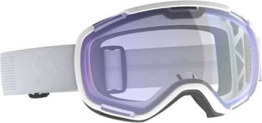 Scott Faze II Goggle OneSize, Mineral White/Illuminator Blue Chrome