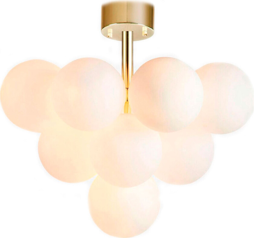 MERLOT takplafond Messing/hvit