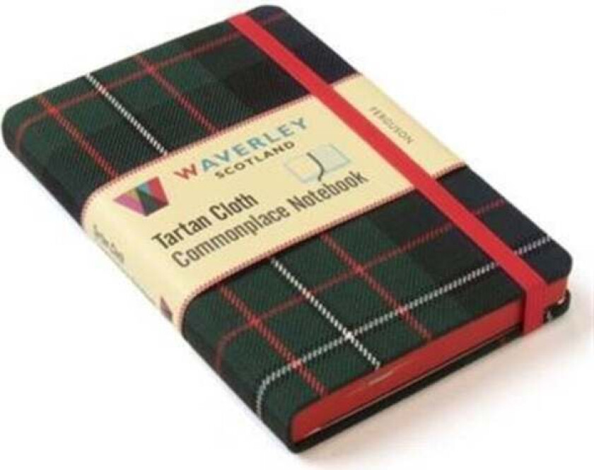 Waverley (M): Ferguson Tartan Cloth Commonplace Notebook