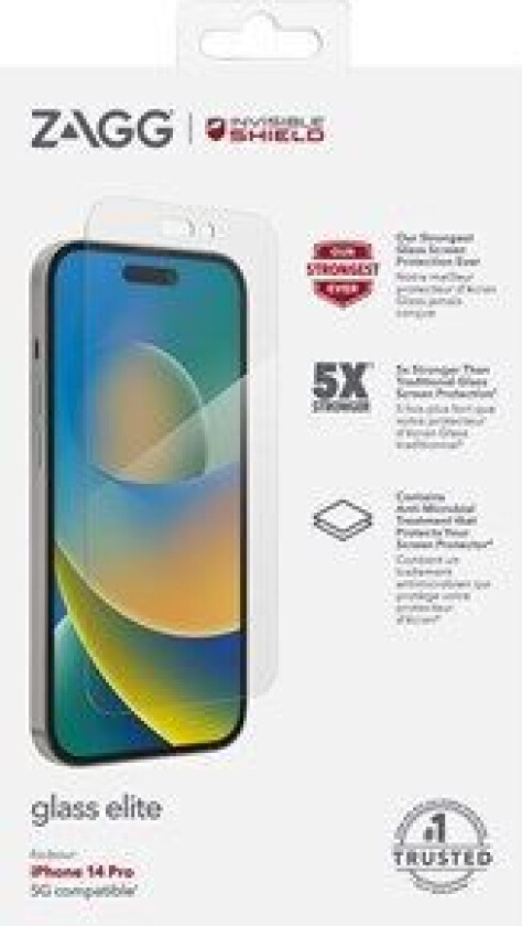 InvisibleShield Glass Elite Screen for iPhone 14 Pro