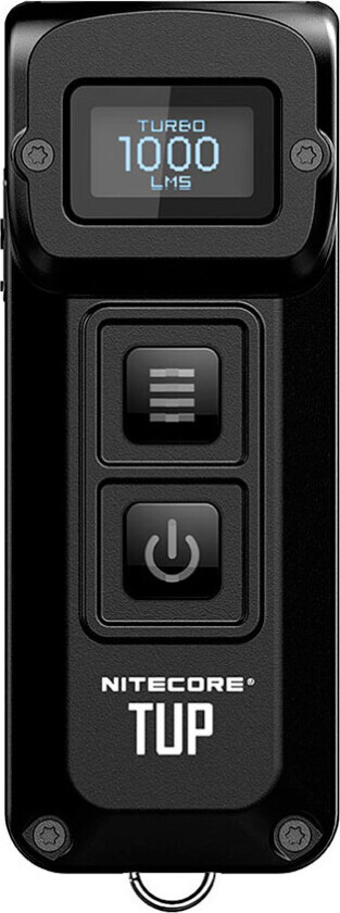 Nitecore TUP, Hånd lommelygte, Sort, 1 m, IP54, LED, 1 Lampe( r)
