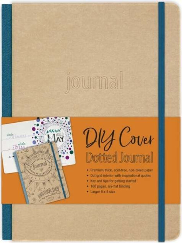 DIY Cover Dotted Journal av Ellie Claire