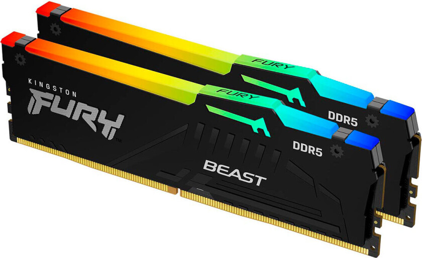 Fury Beast Rgb 32gb 5,200mhz Cl36 Ddr5 Sdram Dimm 288-pin