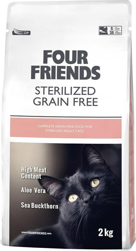 FourFriends Cat Sterilized Grain Free (2 kg)