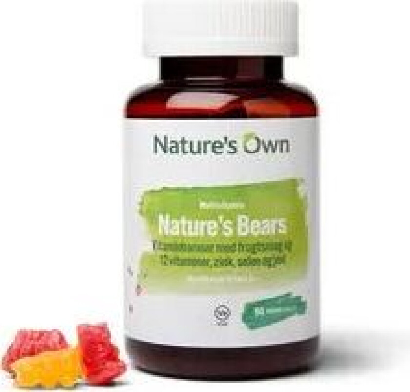 Multivitaminer Natures Bears - 90 Stk