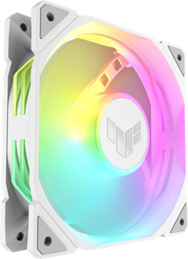 TUF GAMING TR120 - Kabinettvifte - 120mm - Hvit - 29 dBA