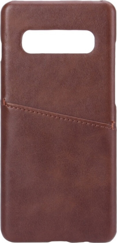 Mobilecover Brown Samsung S10 Plus Creditcard Pocket