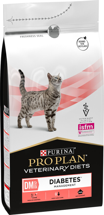 Purina Pro Plan Veterinary Diets Cat DM St/Ox Diabetes Management (1,5 kg)