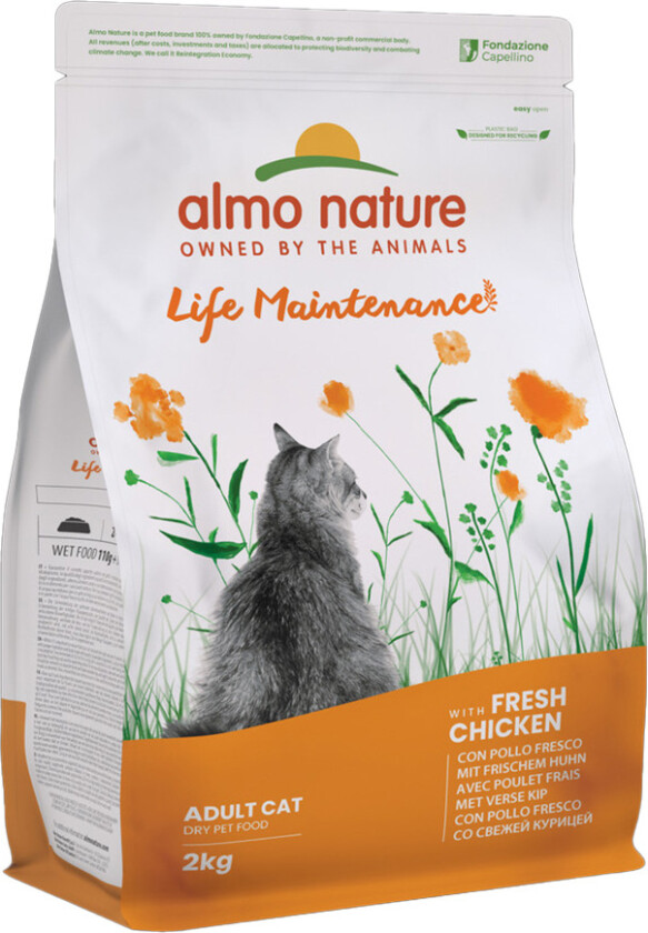 Almo Nature Holistisk kylling & ris - 2 kg