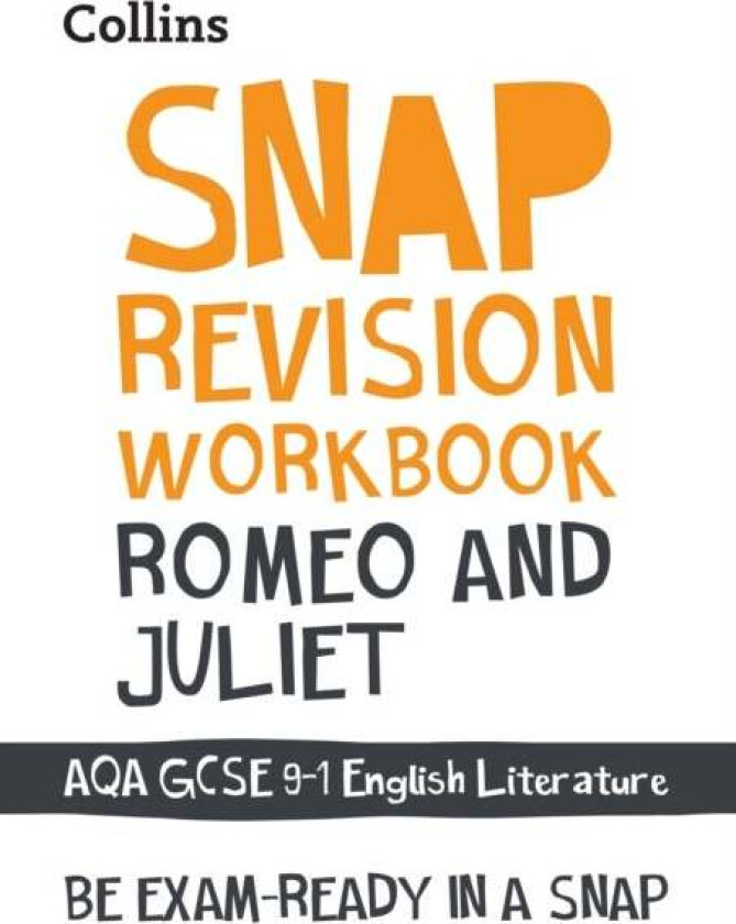 Romeo and Juliet AQA GCSE 9 ¿ 1 English Literature Workbook av Collins GCSE, Ian Kirby