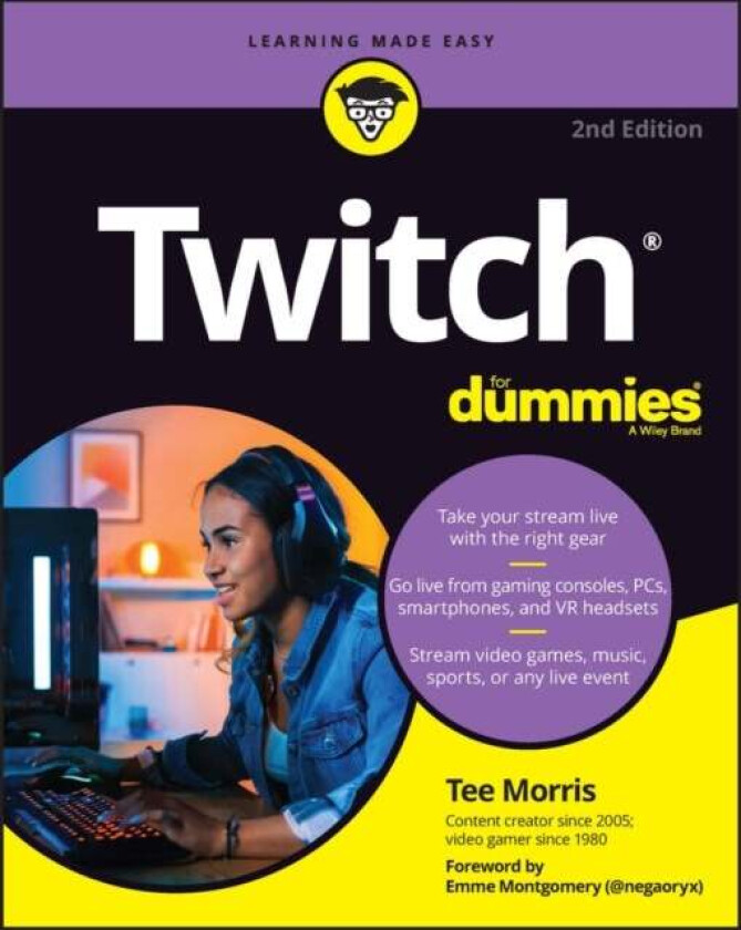 Twitch For Dummies av Tee Morris