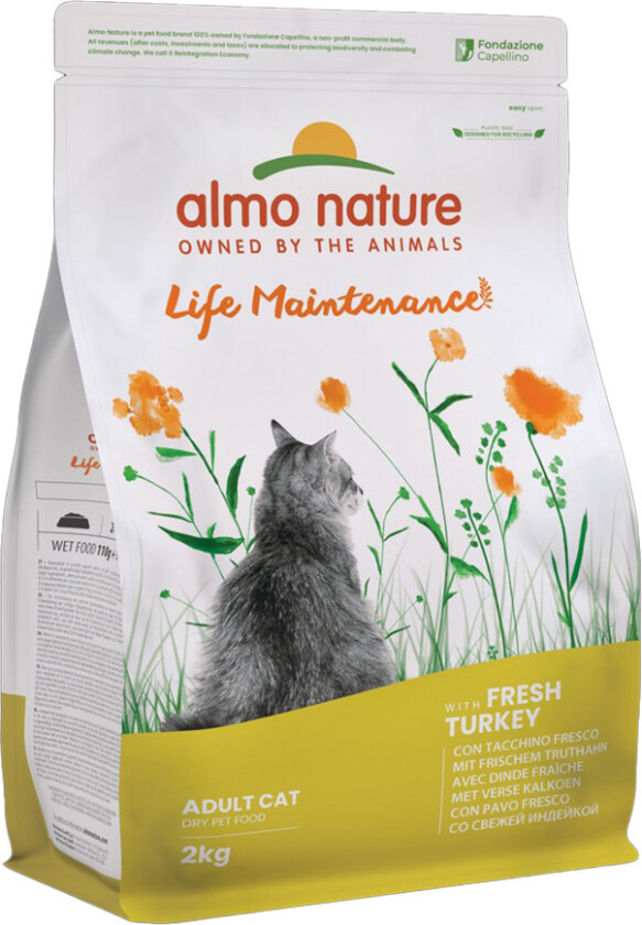 Bilde av Almo Nature Holistisk kalkun & ris - 2 kg