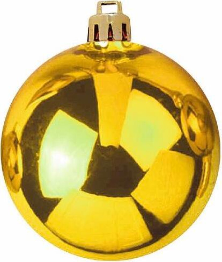 Julekule 10cm, Gull 4x