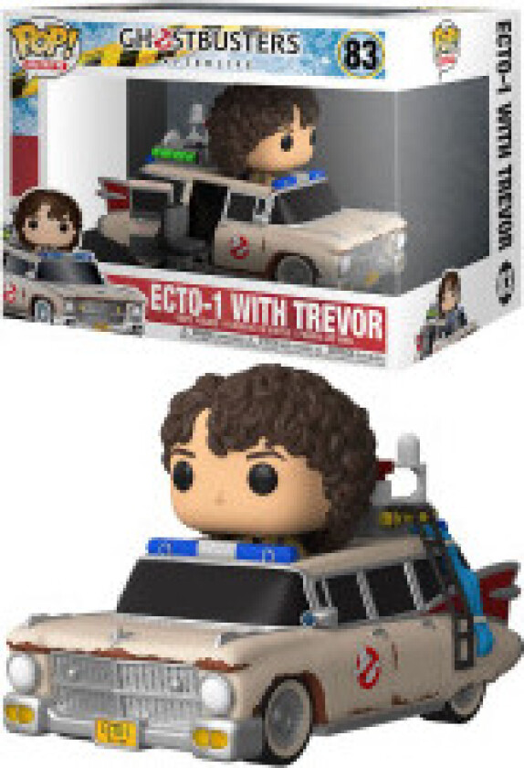 - POP! Rides Super Deluxe - Ecto-1 With Trevor Ghostbusters: Afterlife - Figur