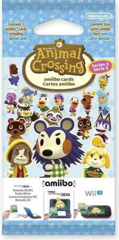 Animal Crossing: Happy Home Designer amiibo Card Pack (Series 3)