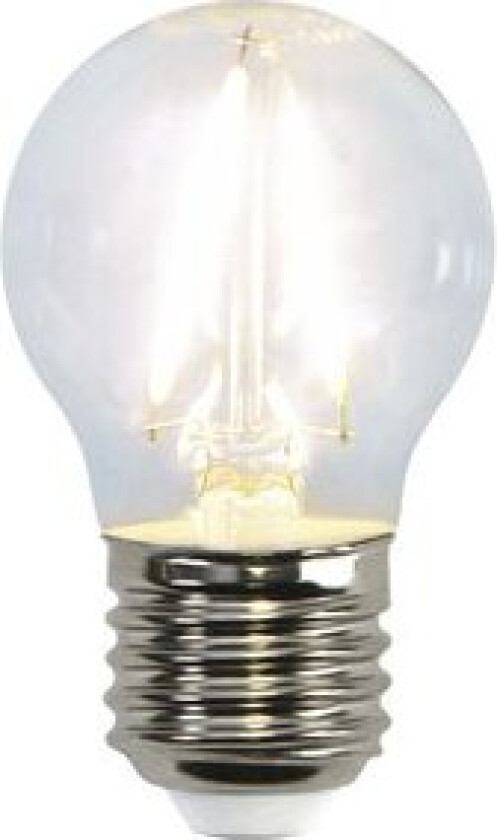 Illumination LED kronepære E27 Klar filament 2700K 250lm 2,6W (25W)
