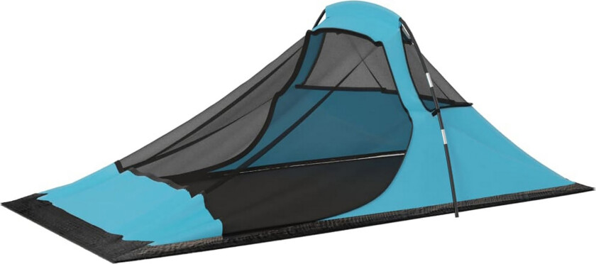 Campingtelt 317x240x100 cm blå