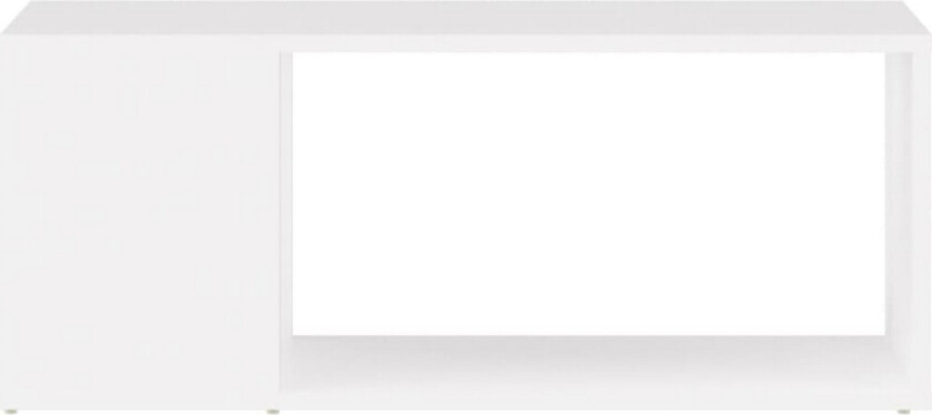 Bilde av TV-benk hvit 80x24x32 cm sponplate