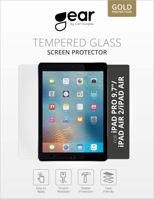 Hardened 2.5D Glass for iPad Air/Air2/New/Pro 9.7"
