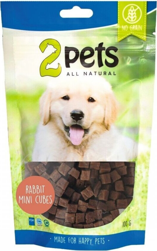 2Pets MiniCubes med Kanin 100 g
